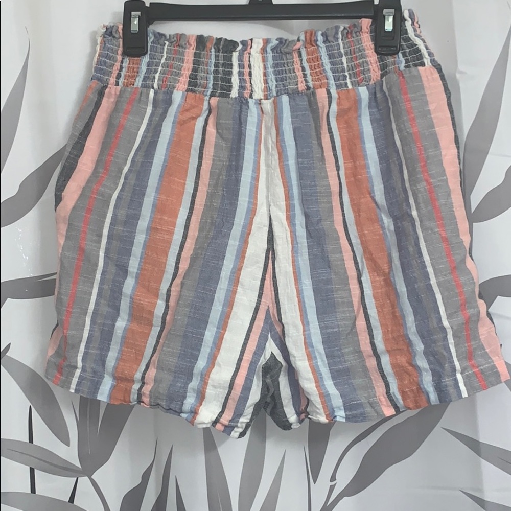 High waisted striped shorts - Picture 4 of 6